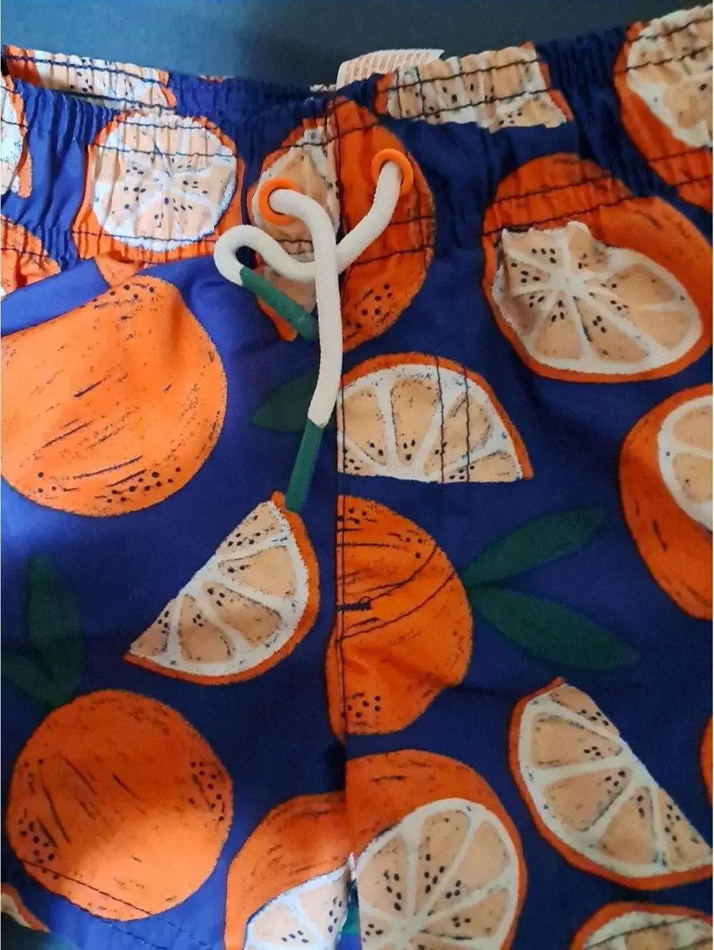 Cat‎ & Jacks Boys Size 12m Oranges Bathing Suit